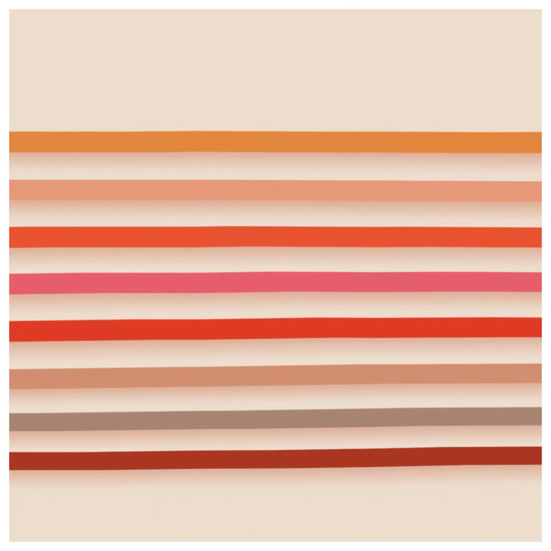 Couvertures colorées à rayures horizontales, L 50 po x H 60 po
