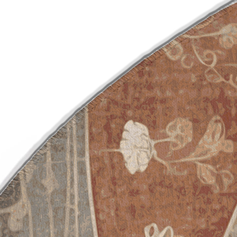 Tapis intérieur et extérieur Meadow Mirage, Rond 5 pi