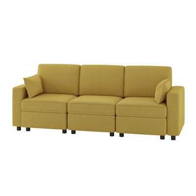 Vickey 3-Piece Upholstered Sectional