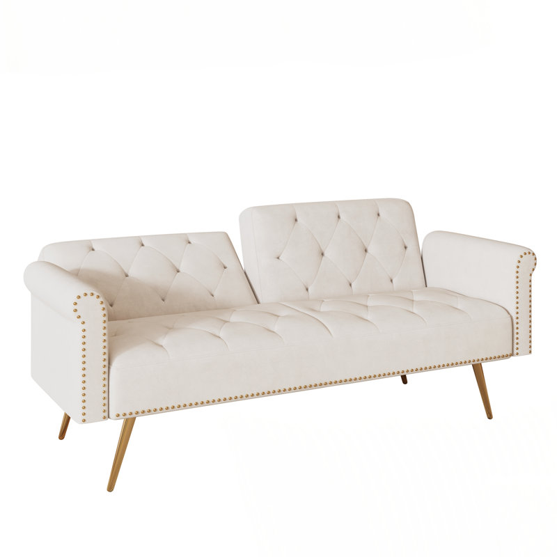 Canapé rembourré pour causeuse, Beige