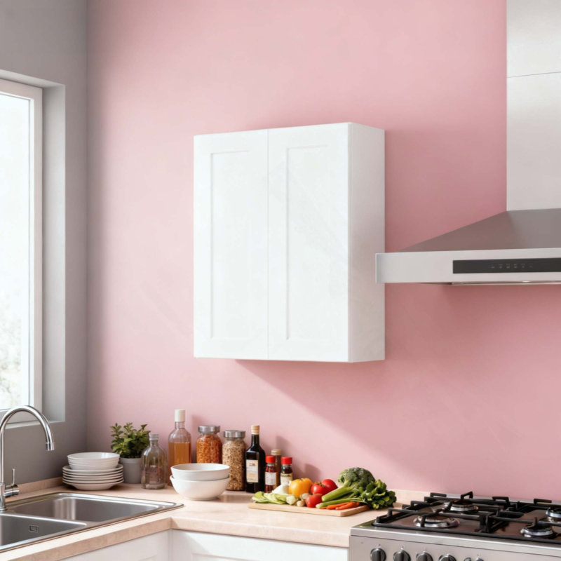 Armoire murale à double porte Shaker, 27"
