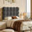 Cloud Padded Teddy Fabric Upholstered Headboard with High-Density Foam, No Drill Installation, Fits 8-14 Inch Mattresses-275523190-275174043