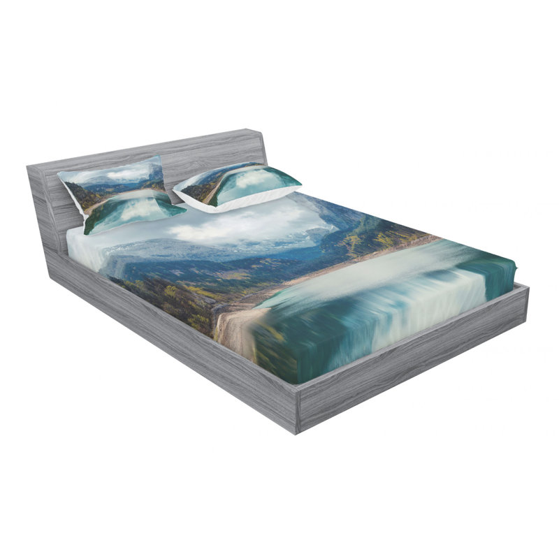 Microfiber Sheet Set, Full Sheet Set with Fitted Sheet