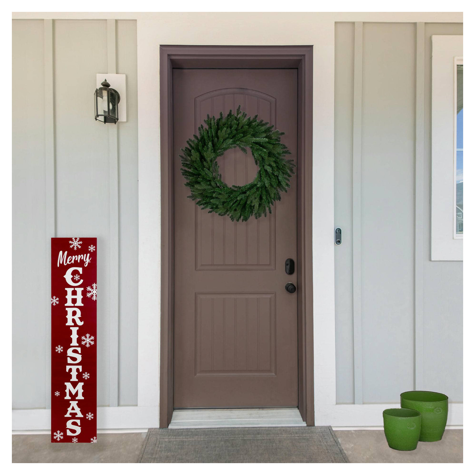 Real Touch™ Grande Spruce Artificial Christmas Wreath, 36" H x 36" W x 6" D