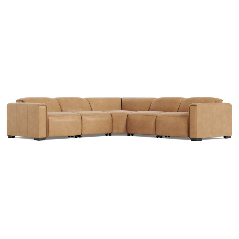 Leather Corner Sectional