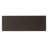 Reid Modern & Contemporary Wall Clock, Satin Espresso Wood Case with Machined Steel Back Panel and Rectangular Pendulum