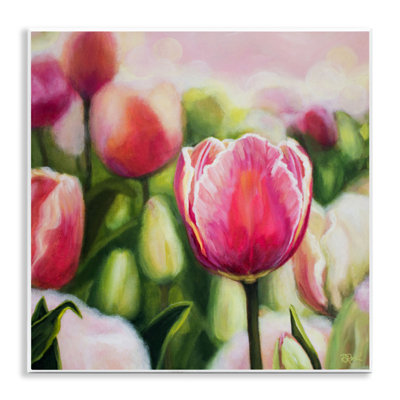 «Blooming Tulips Garden» par Raquel Roth