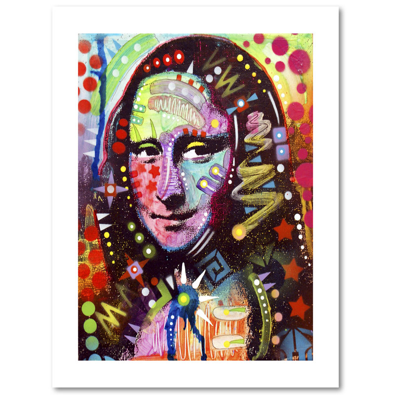 « mona lisa », reproduction d’art sur papier d’archivage