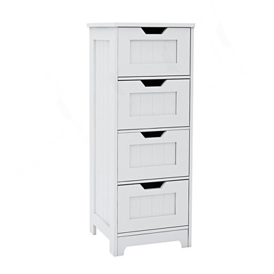 Freestanding Storage Cabinet With 4 Drawers, Entry Way Cabinet