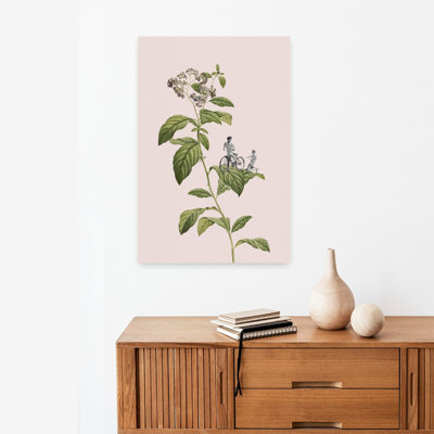 Art contemporain rétro, minimaliste, fleur, art contemporain
