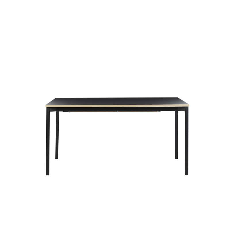 Chantey Extendable Metal Base Dining Table, H76 x L210 x W90cm