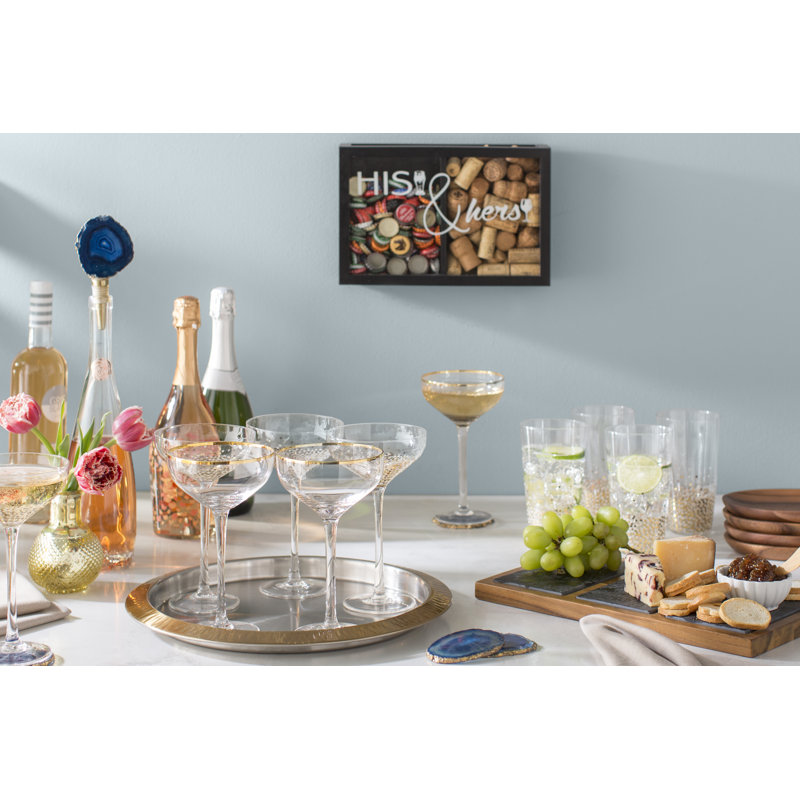 Millwood Pines Molloy Wood Tray