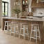 Backless Wooden Stool