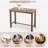 36" Height Solid Wood Dining Table