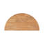 Canvey Half Moon Solid Wood Floating Table Shelf-1588571220