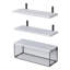Tablette flottante pour salle de bain murale-164969813