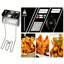 Friteuse profonde - friteuse à huile électrique de 4 litres - 1 grand panier - cuisinière en acier inoxydable