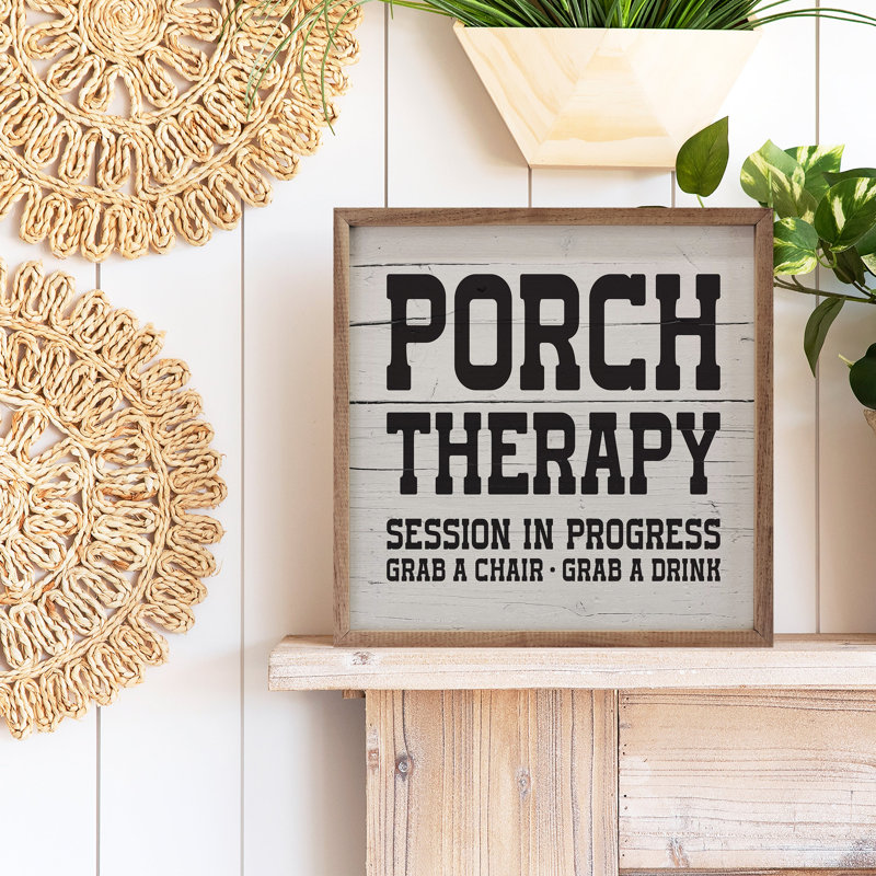 Porch Therapy Bold, H 16 po x l 16 po