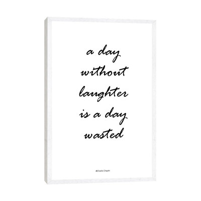 Without Laughter - Print on Canvas