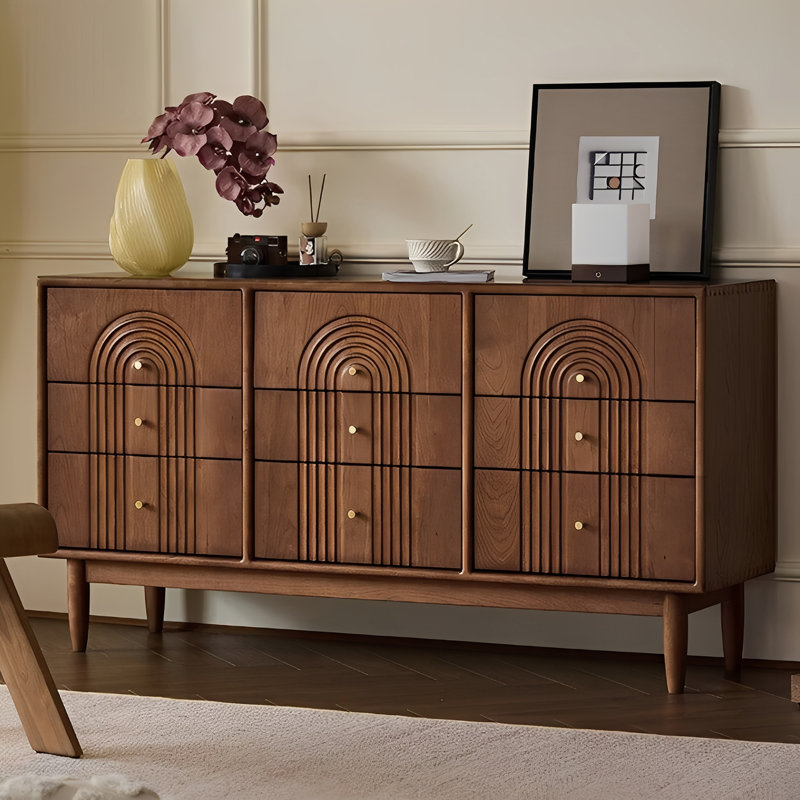 Buffet de rangement de style rétro