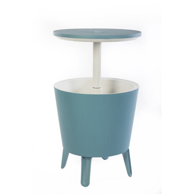 Keter Table basse d'appoint 2 en 1 avec refroidisseur d'extérieur Cool Bar Cooler