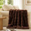 Jeté en fausse fourrure, couverture en fourrure de lapin pour lit, canapé, couverture en peluche vison super doux-113850188-119611836