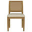 Chaise d'appoint Benson Sand Wcane (ensemble de 2)