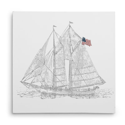 " Sail Boat Sketch "