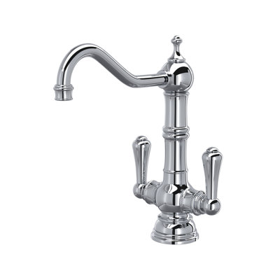 Edwardian Two Handle Bar/Food Prep Kitchen Faucet