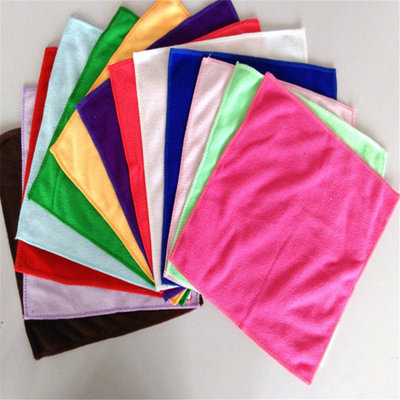 Essuie-mains en coton doux très absorbant pour la salle de bain et la cuisine - débarbouillettes durables - idéal pour le nettoyage du visage et des mains - paquet de 10 - couleur: défaut du système