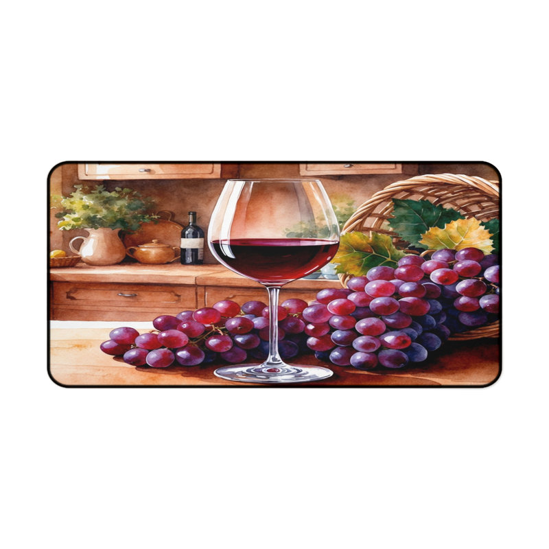 Polyester Desk Pad, 14.4x12.1