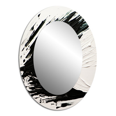 Miroir mural noir et blanc Essential Being