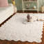 Tapis d'intérieur en coton touffeté à la main Tuncay Jardin-117806472