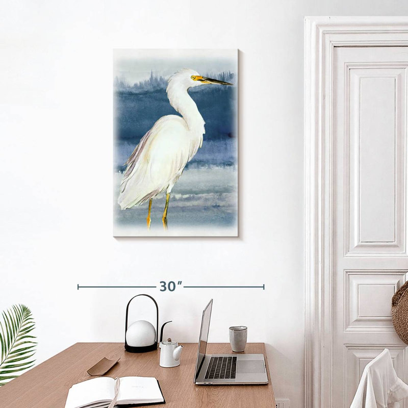 Ronce bleue sur Blue Heron II, H 30 po x l 20 po