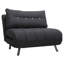 Mikaylin Twin 101cm Faux Leather Convertible Sofa-11023563