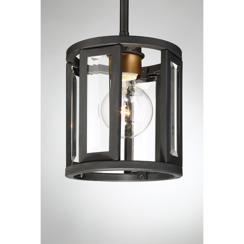 Alliona 1 - Light Black Single Pendant