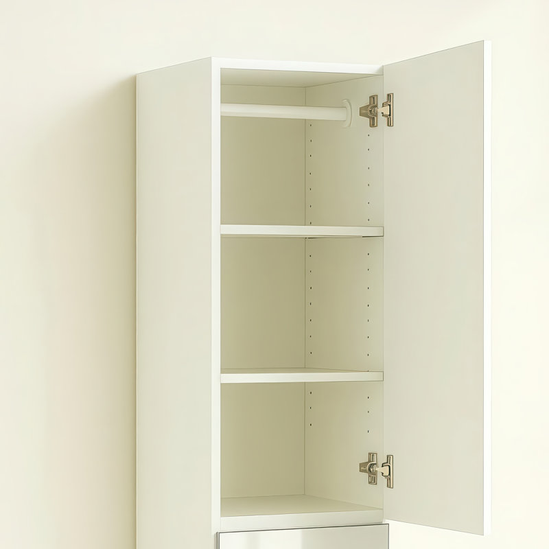 Elise Slim Modular Wood Closet Cabinet