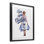 «Born Again Christian Cowgirl», reproduction sous verre encadrée, conception par Amanda Greenwood
