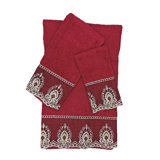 Ensemble de serviettes 100% coton 3 pièces Carli