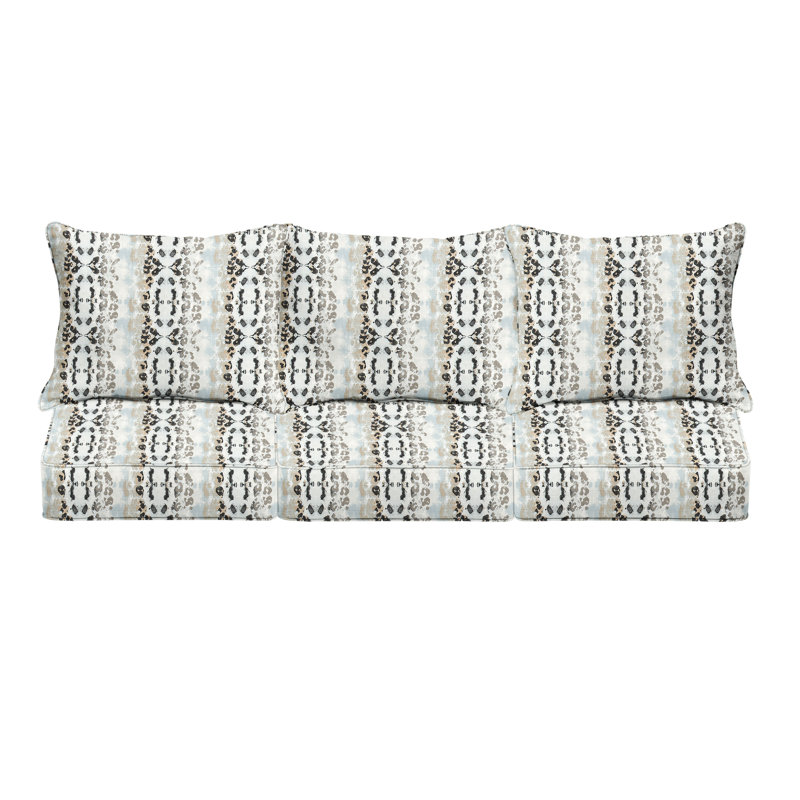 Ine Outdoor 5'' Sofa Seat / Back Cushion, 22.5" W x 22.5" D
