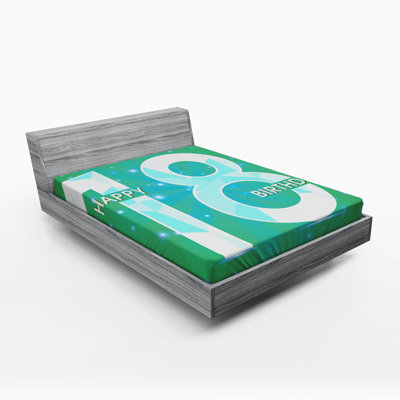 Drap-housse de 18e anniversaire