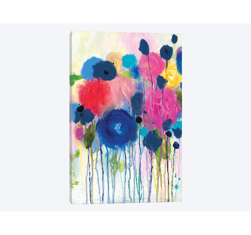 «Aimez Beaucoup», impression sur toile, H 40 po x l 26 po x P 1,5 po, Toile tendue, Pas de tapis