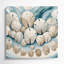 Nautique, dollars de sable gris, art mural sur toile-320689550