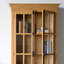 Bibliothèque en bois massif de style ancien