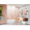 Illume 55.5 in. x 58.25 in. Fully Frameless Hinge Bathtub Door