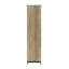 Armoire de rangement en verre pour salle de bain 20 pouces en chêne naturel-1697764259-1697764256