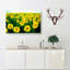 Yellow Sunflower Meadow - Wrapped Canvas-55320141