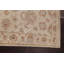 Tapis de couloir beige / bleu / rouge en laine noué à la main de conception unique 2 pi 6 po x 9 pi 8 po