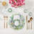 Wreath Flowers Cotton Sateen Dinner Napkins-124988674
