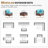 Keyala 7 Piece Rattan Sectional Seating Group with Cushions-654167812